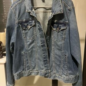 JCPenney Blue Jean Jacket with Classic Design